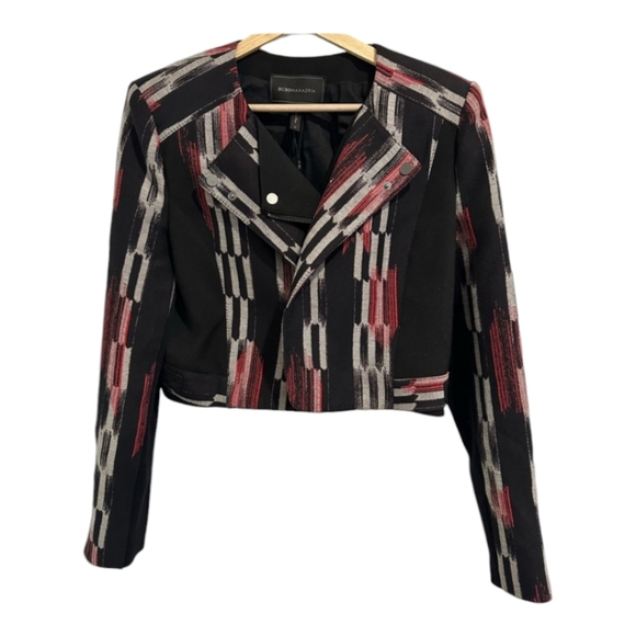 BCBG MAXAZRIA Nathan Double-Lapel Jacket - Picture 3 of 6